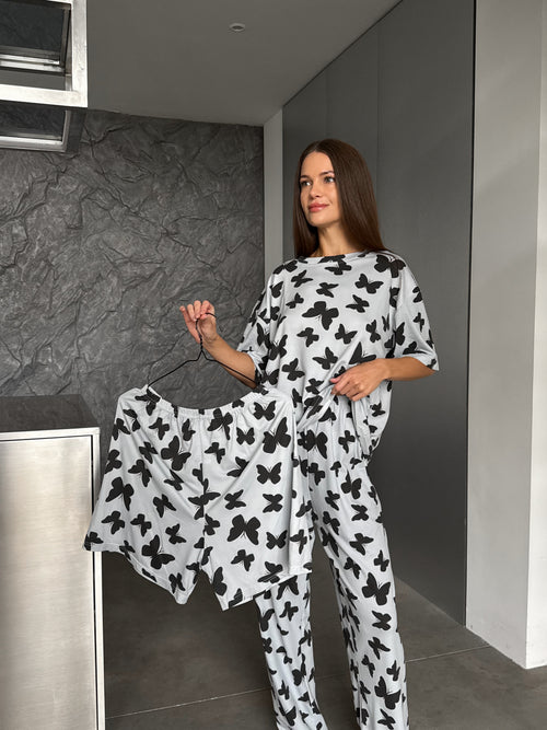 Butterflies Pajama Set