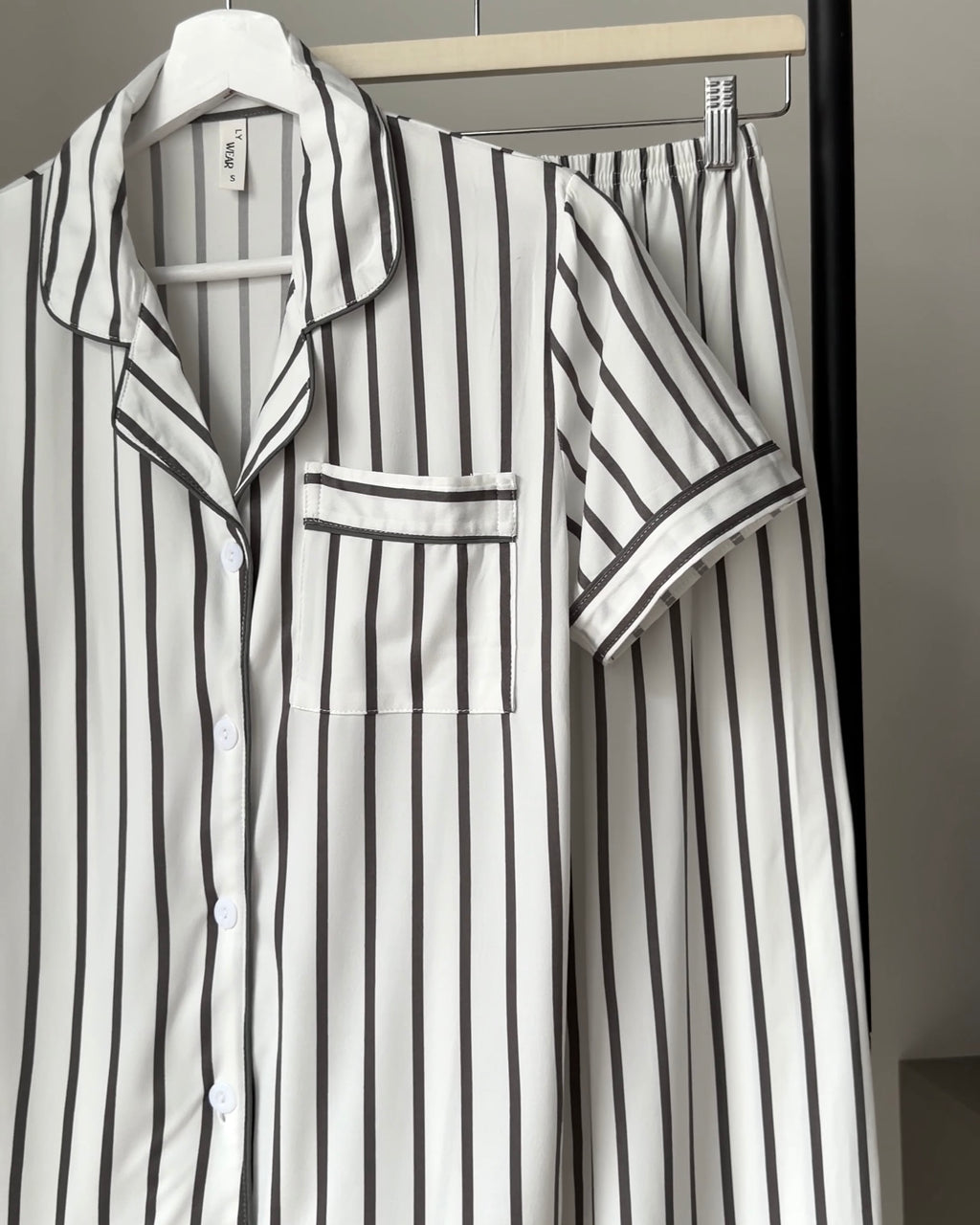 Modern Stripe Pajama Set